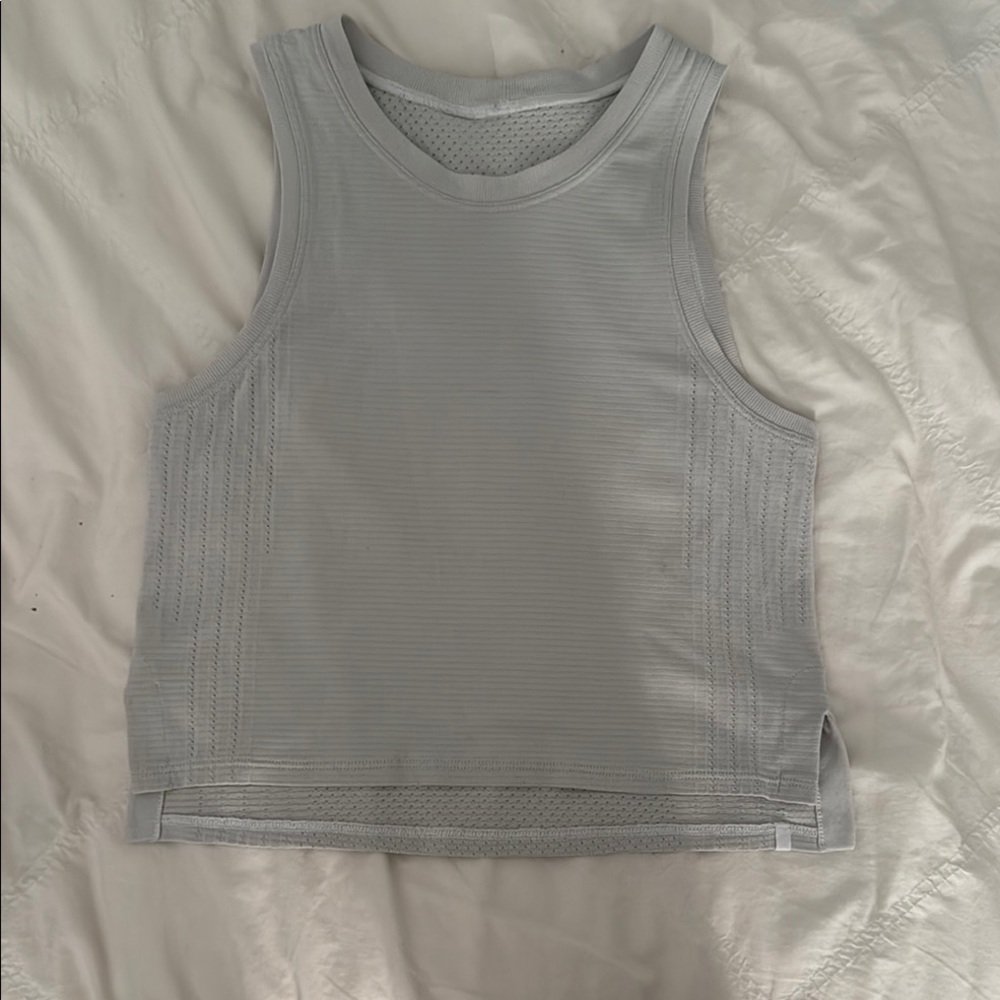 Discontinued Lululemon White Tank Size 0